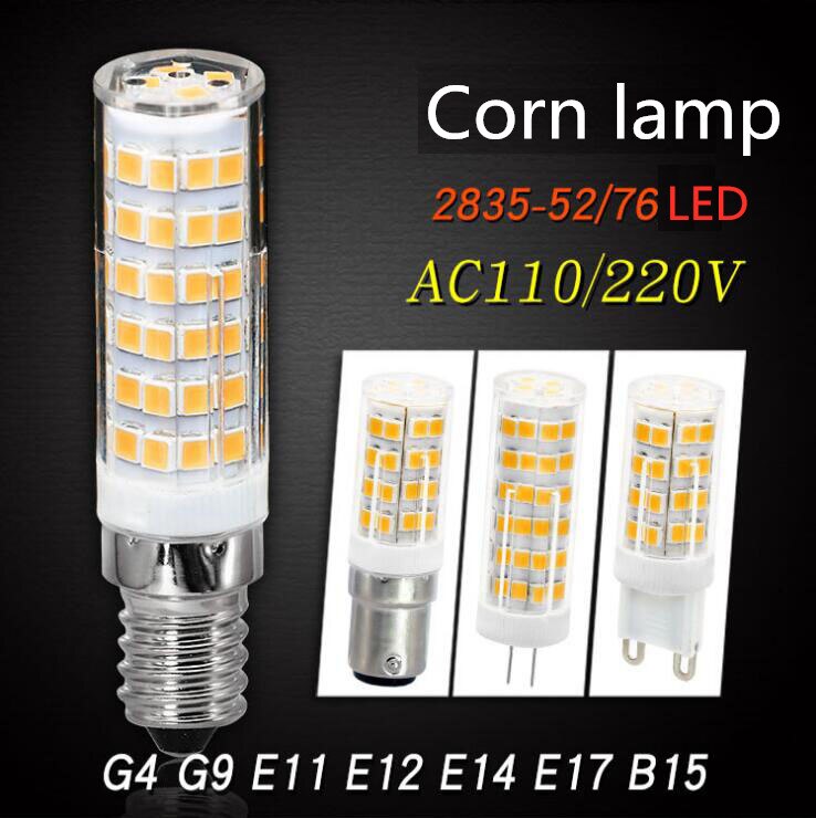 YOU G4 G9 E14 E12 B15 E11 E17 LED  220V/110V LED..